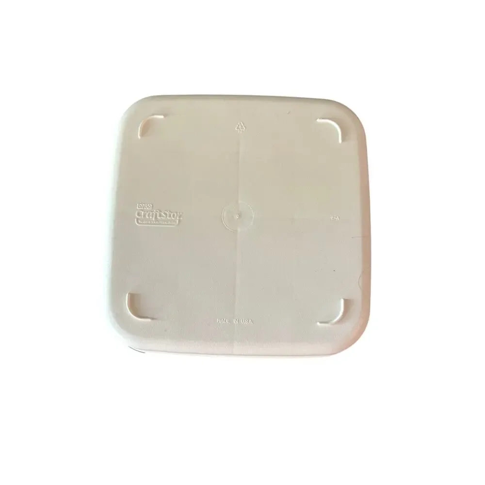 Craftstor 16 Compartment Plastic Craft Sewing Bead Organizer Insert Tray and lid